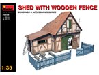 Mini Art 1:35 SHED WITH WOODEN FENCE