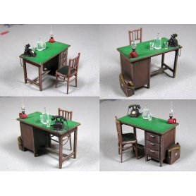 Mini Art 1:35 Office furniture and accesories