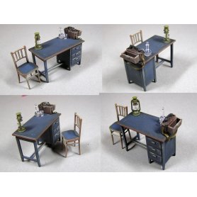 Mini Art 1:35 Office furniture and accesories