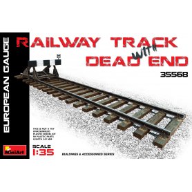 Mini Art 35568 Railway Track&Dead end (Eur.gauge)