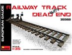 Mini Art 1:35 RAILWAY TRACK WITH DEAD END / EUROPEAN GAUGE 