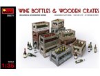 Mini Art 1:35 WINE BOTTLES AND WOODEN CRATES 
