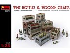 Mini Art 1:35 WINE BOTTLES AND WOODEN CRATES