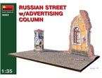 Mini Art 1:35 RUSSIAN STREET WITH ADVERTISING COLUMN 