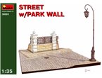 Mini Art 1:35 Street w/park wall