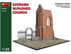 Mini Art 1:35 DIORAMA WITH RUINED CHURCH 
