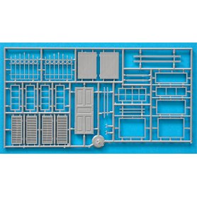 Mini Art 1:35 Ruined factory w/base