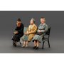 Mini Art 38006 German Sitting Civilians 30-40s