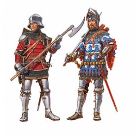 Mini Art 1:72 German knights XV century