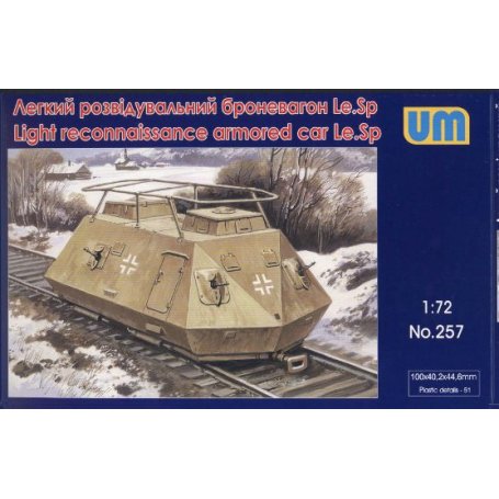 UM 1:72 Ligh rec. armored car Le.Sp.