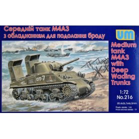 Unimodels 216 M4A3 WITH DEEP WADING TRUNKS