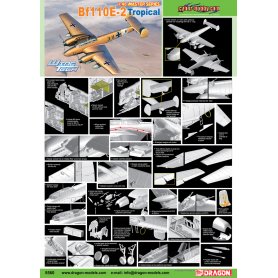 Dragon Cyber Hobby 1:48 Messerschmitt Bf 110 E-2 Trop