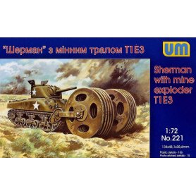 Unimodels 221 M4A1 W/T1E MINE EXPLODER