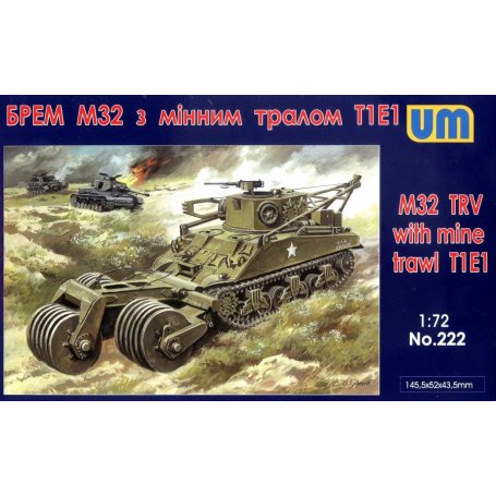UM 222 M32 TRV WITH MINE TRAWL T1E1