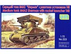 UM 1:72 M4A2 Sherman w/T-40 rocket launcher