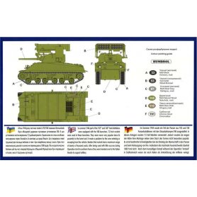 Unimodels 1:72 M4A2 Sherman with T40 rocket launcher