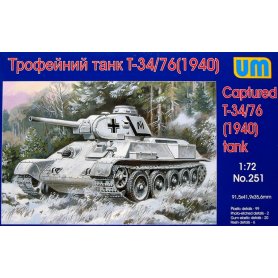Unimodels 251 CAPTURED T-34/76