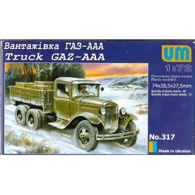 Unimodels 317 GAZ AAA 1/72