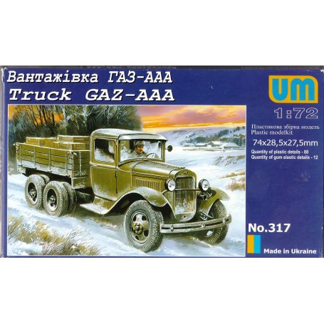 UM 317 GAZ AAA 1/72