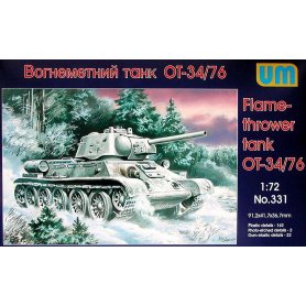 UM 331 T-34/76 Z MIOTACZEM PŁ. 1/72