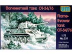 UM 1:72 Flame thower tank OT-34/76 