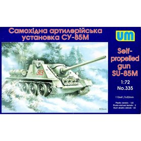 Unimodels 335 DZIAŁO SAM. SU-85M 1/72