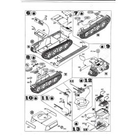 Unimodels 1:72 Pojazd zwiadowczy SdKfz. 140/1 38(t)
