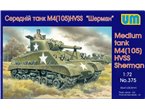 UM 1:72 M4A2(105) HVSS Sherman