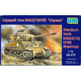 Unimodels 379 SHERMANN M4A3(76) 1/72