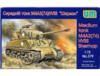 UM 1:72 M4A3(76)W HVVS Sherman