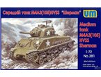 UM 1:72 M4A3(105) HVVS Sherman