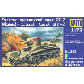 Unimodels 302 CZOŁG SZYBKI BT-2