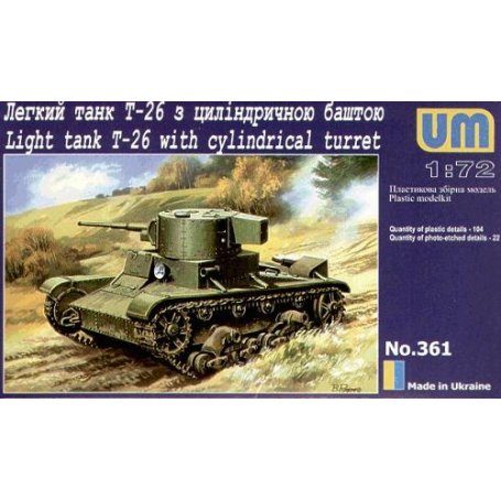 Unimodels 361 CZOŁG T-26-4 1/72