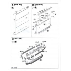 Unimodels 1:72 Retriever on the basis of T-34 with SPG SU-76