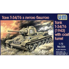 Um 326 Czołg T-34/76 1/72