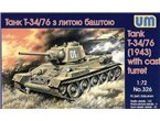 UM 1:72 T-34/76 Model 1943