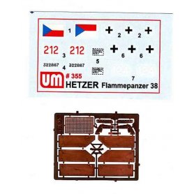 Unimodels 1:72 Flampanzer Hetzer 38(t)