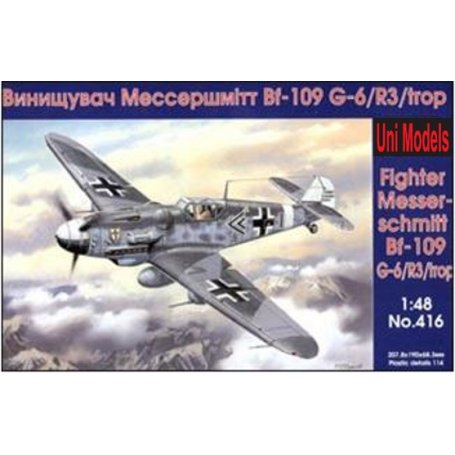 UM 416 BF-109 G-6 (R-3) TROP 1/48