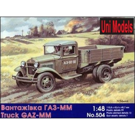 Unimodels 504 TRUCK GAZ-MM 1/48