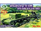 UM 1:72 T-26 Tractor w/45mm 53-K gun