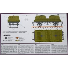 Unimodels 1:72 Pociąg pancerny wagon przeciwlotniczy