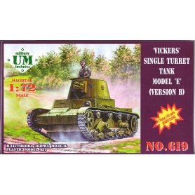 Unimodels 619 VICKERS SINGLE TURRET