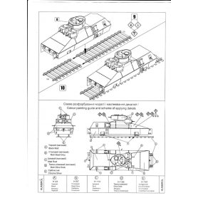 Unimodels 1:72 Czołg na szynach T-28