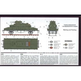Unimodels 1:72 Platforma z czołgiem BT-5