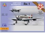 Modelsvit 1:48 Yakolev Yak-1 - WINTER VERSION 