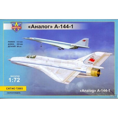 Model Svit 72003 Mig-21 I-1