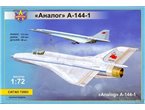 Model Svit 1:72 Mikoyan-Gurevich MiG-21I / Analog A-144-1 