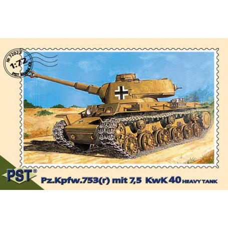 PST 72027 PZKPFW 753(R) Z KWK 40