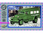 PST 1:72 Ambulans GAZ-55 Model 1938