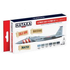 Hataka AS043 RED-LINE Paints set ULTIMATE USAF F-15 